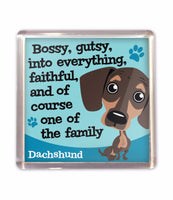 Fridge Magnet Dog Puppy Lovers Gift Stocking Filler Lots Of Breeds