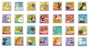 Fridge Magnet Dog Puppy Lovers Gift Stocking Filler Lots Of Breeds