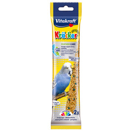 Vitakraft Budgie Kracker Feather Care 2Pk