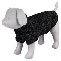 Trixie Fiemme Stylish Black Dog Jumper S: 16" / 40cm Cockerpoo French Bulldog