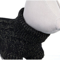 Trixie Fiemme Stylish Black Dog Jumper S: 16" / 40cm Cockerpoo French Bulldog