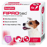 Beaphar Fiprotec Spot On Dog (4 Pipettes)