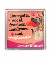 Fridge Magnet Dog Puppy Lovers Gift Stocking Filler Lots Of Breeds