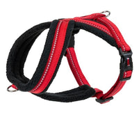 Halti Red Reflective Comfy Soft Fleece Dog Harness