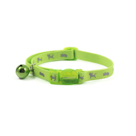 Ancol Hi Vis Cat Collar Green