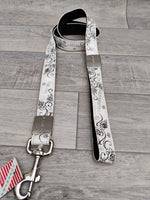 Envy Wild Forever Designer Dog Lead Black White 2.5x120cm