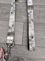 Envy Wild Forever Designer Dog Lead Black White 2.5x120cm