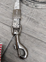 Envy Wild Forever Designer Dog Lead Black White 1.0x120cm