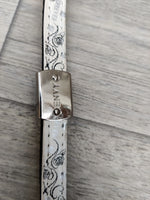 Envy Wild Forever Designer Dog Lead Black White 1.0x120cm