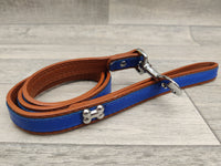 Rosewood Wag N Walk Designer Lead Royal Blue 3/4" X 40"