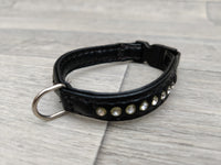 Ferplast Luxury Diamante Dog Collar Black 22cm