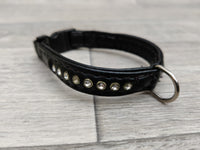 Ferplast Luxury Diamante Dog Collar Black 22cm