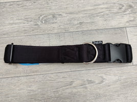 Dog Life Nylon Black Dog Collar X Large 38mm x 50-75cm