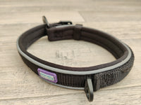 Hem & Boo Padded Collar Black Small 25-35cm