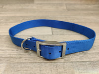 Walk R Cise Blue Nylon Dog Collar XLarge 50-60cm