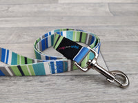 Hem & Boo Stripes Lead Blue & Green 40-57cm