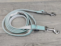 Artificial Leather Training Lead Blue 200cm