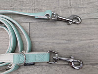 Artificial Leather Training Lead Blue 200cm