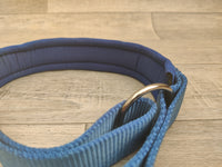 Trixie Premium Padded Blue Semi-choke L, 45–53cm / 30mm