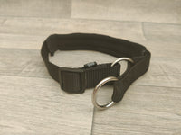 Trixie Premium Padded Black Semi-choke Collar 40–46cm / 30mm