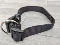 Trixie Premium Collar With Address Flap, Neoprene Padded L: 45-50 Cm/25 Mm, Black
