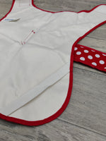 Ancol Red Polka Dog Raincoat XL 24" / 67-72cm Lab Retriever Pointer Setter