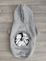 Mikki Touchdog Hoodie Jumper Grey 13" 34cm Most Terriers