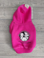 Mikki Touchdog Hoodie Jumper Pink 10" 26cm Yorkie Chihuahua