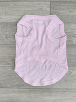 Cat Busters Pink Dog Vest Top 13" Terrier Pug