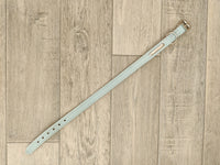 Leather Plain Collar 1/2" X 11" - 14" Blue, Forshaws England