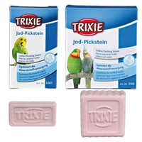 Trixie Iodine Pecking Stone For Birds - Twister Holder