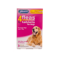 Johnsons 4Fleas Dog Tablets