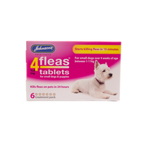 Johnsons 4Fleas Dog Tablets