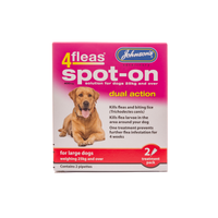 Johnsons 4fleas Spot-on Dog 2 Vial Pack