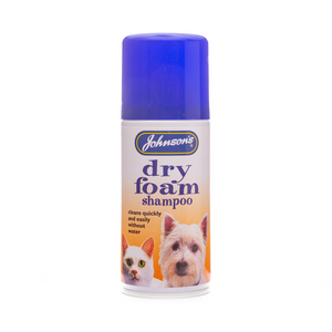 Johnsons Dry Foam Shampoo Aerosol 150ml