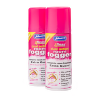 Johnsons 4Fleas IGR HouseholdTwin Room Fogger 2x100ml