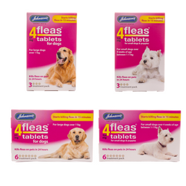 Johnsons 4Fleas Dog Tablets