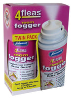 Johnsons 4Fleas IGR HouseholdTwin Room Fogger 2x100ml