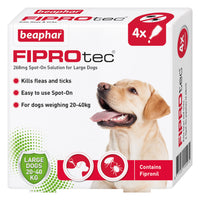 Beaphar Fiprotec Spot On Dog (4 Pipettes)