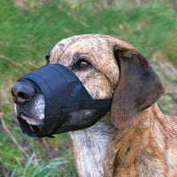 No Bite Bark Mikki Soft Nylon Dog Muzzle