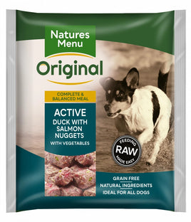 Natures Menu Frozen Nuggets Active 1kg