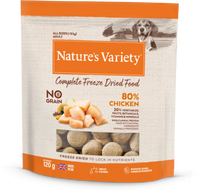 Natures Variety Complete Freeze Dried Dog Food Chicken Chunks 120g