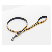 Joules Navy Striped Dog Lead