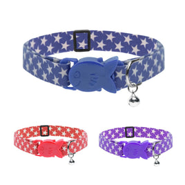 Cat Circus Star Cat Collars Assorted