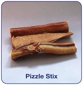 XL Bull Pizzle Sticks - Long Lasting Natural Chew