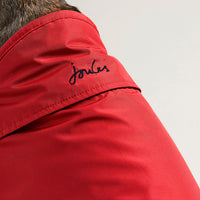 Joules Red Rain Jacket Water Resistant Coat