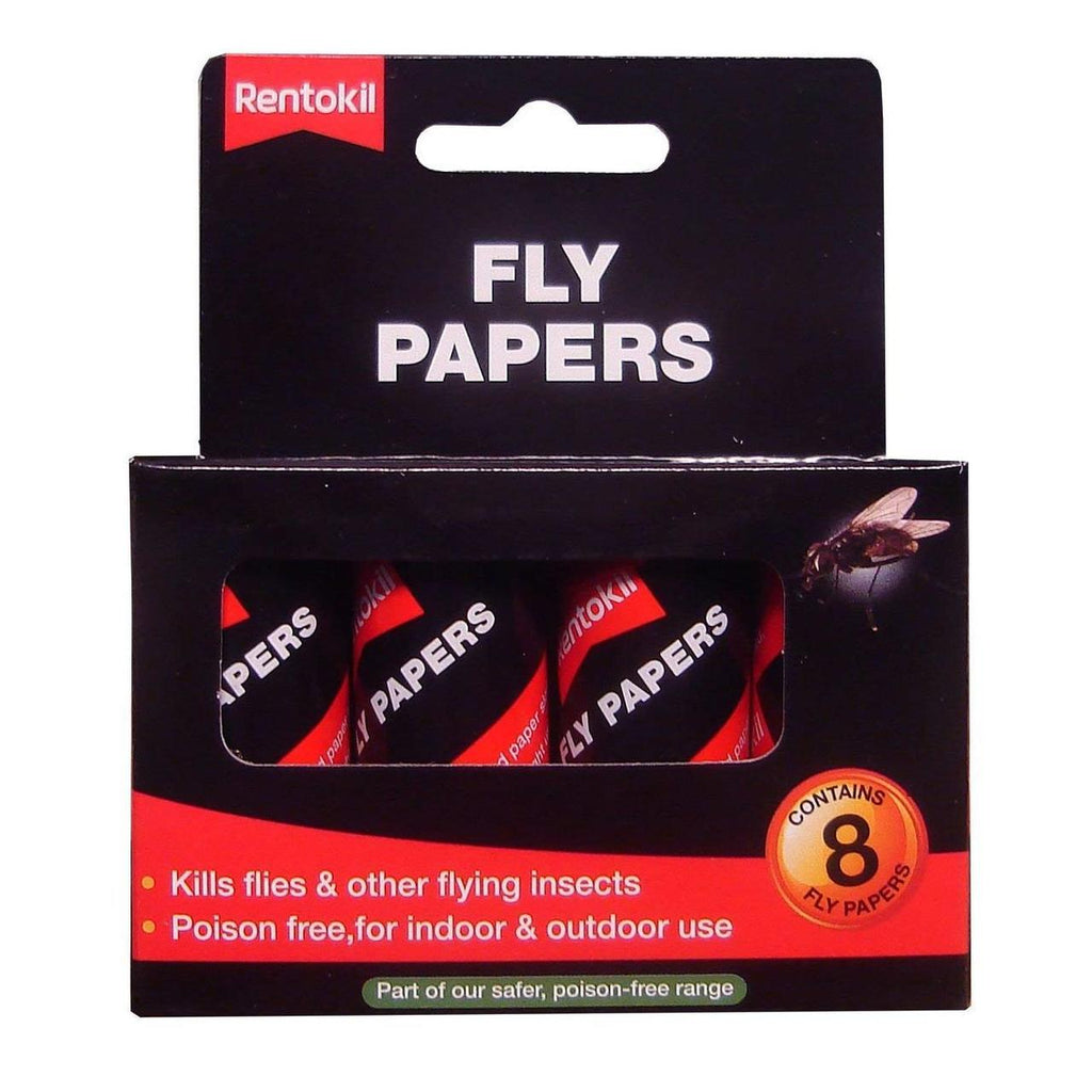 Rentokill Fly Paper 8pcs