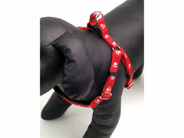 Rosewood Reflective Soft Protection Nylon Harness Navy Red Large 1" German Shepherd