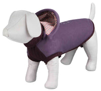 Trixie Salento Purple Dog Hoodie Jumper XS: 21cm, Chihuahua