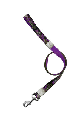 ENVY Sengoku Designer Luxury Dog Lead Purple